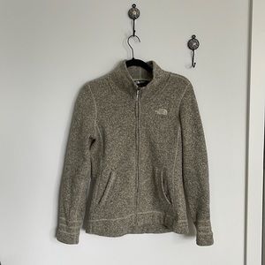North face full zip sweatshirt